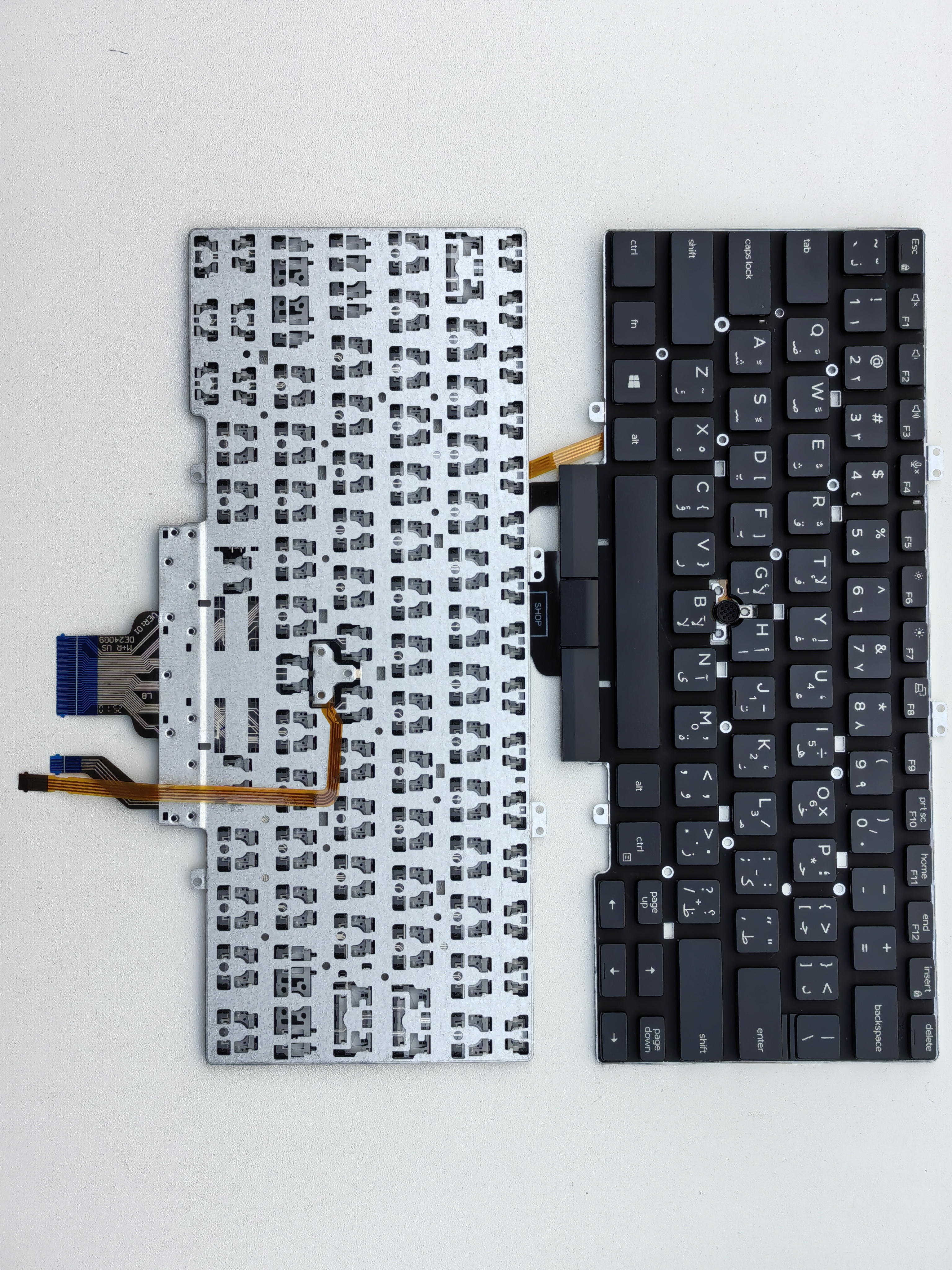 Picture of New Replacement Laptop Keyboard For DELL 5400/5410/5401/P98G/Latitude 5400 BLACK With Point (OEM) AR Layout